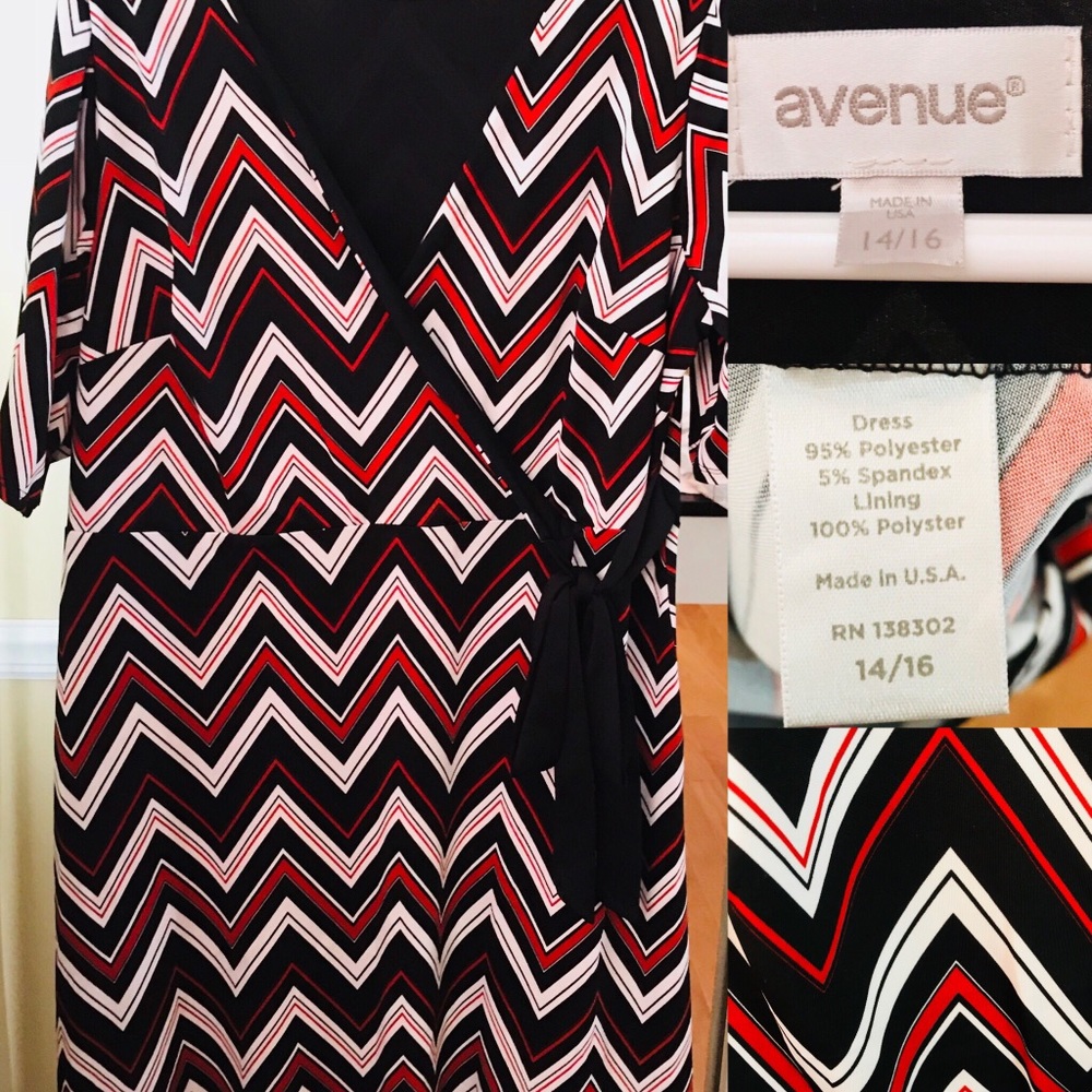 Faux Wrap Dress